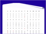raining dates caleader